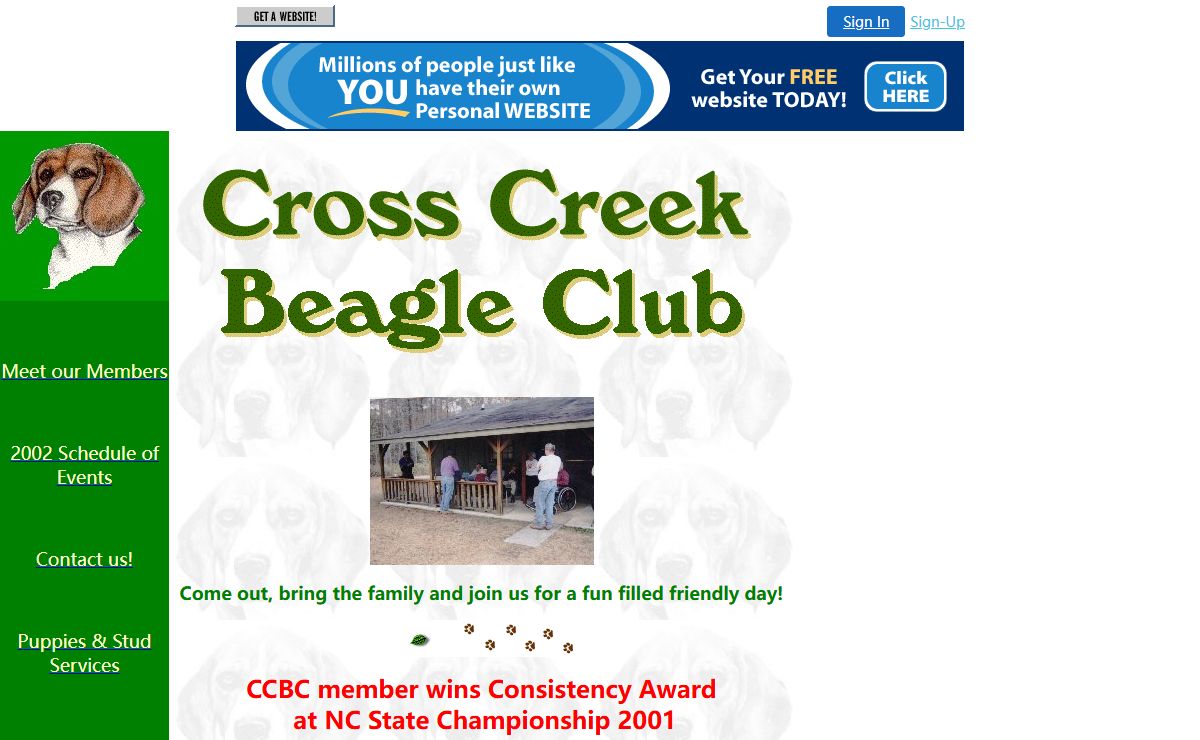 Welcome to Cross Creek Beagle Club