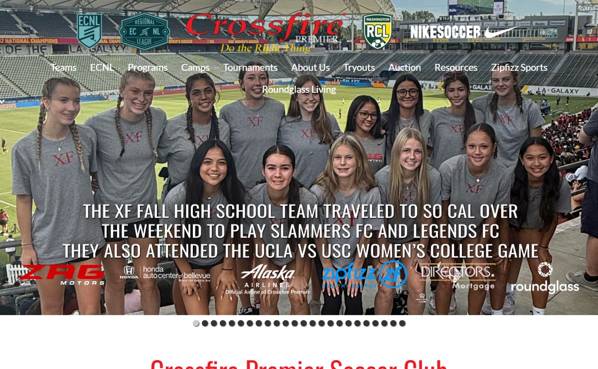 Crossfire Premier Soccer Club