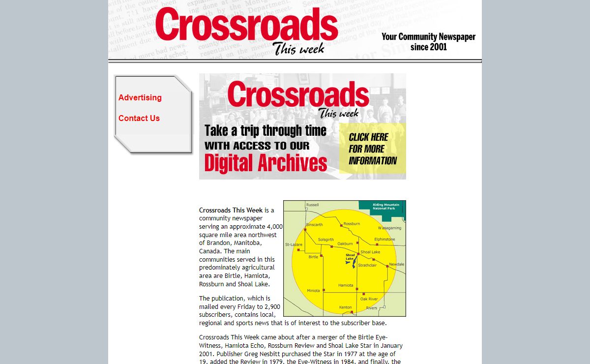 Crossroads This Week