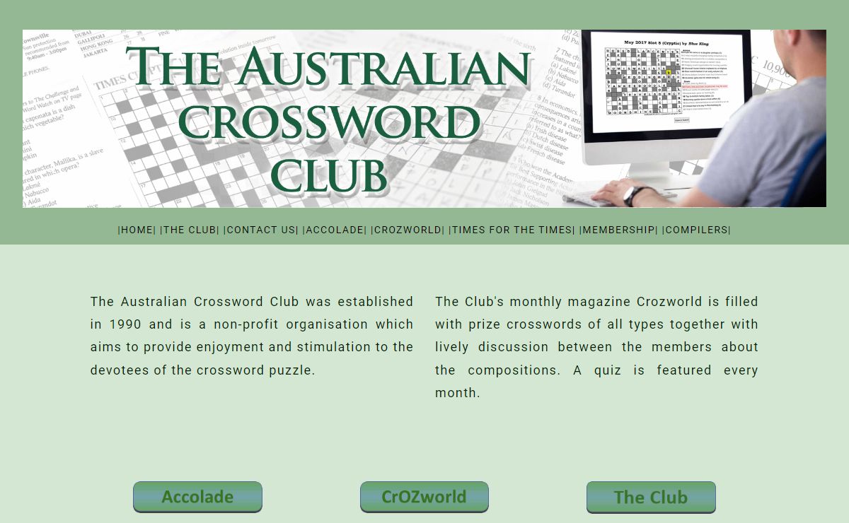 The Australian Crossword Club