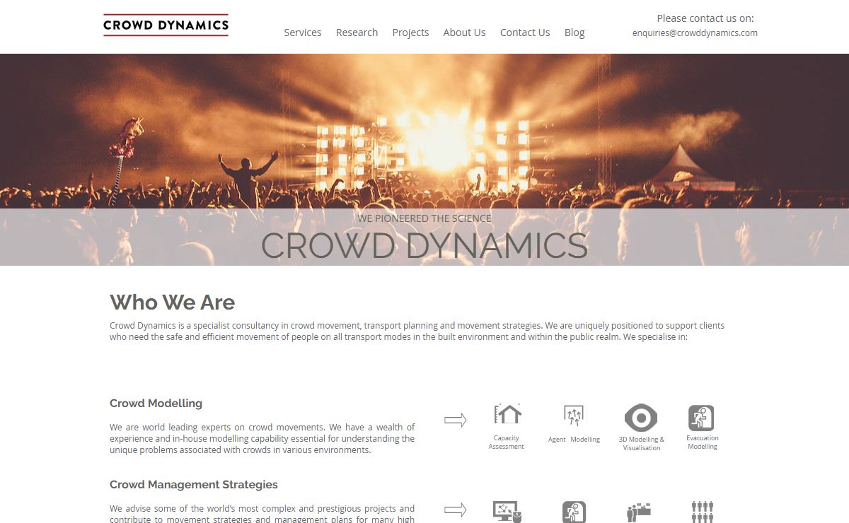 Crowd Dynamics | Crowd Modelling | Crowd Management Consultants | CDI