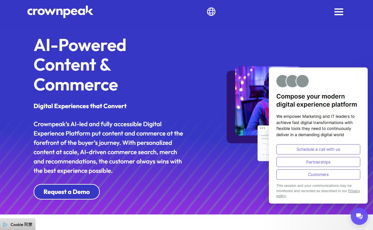Homepage | Crownpeak