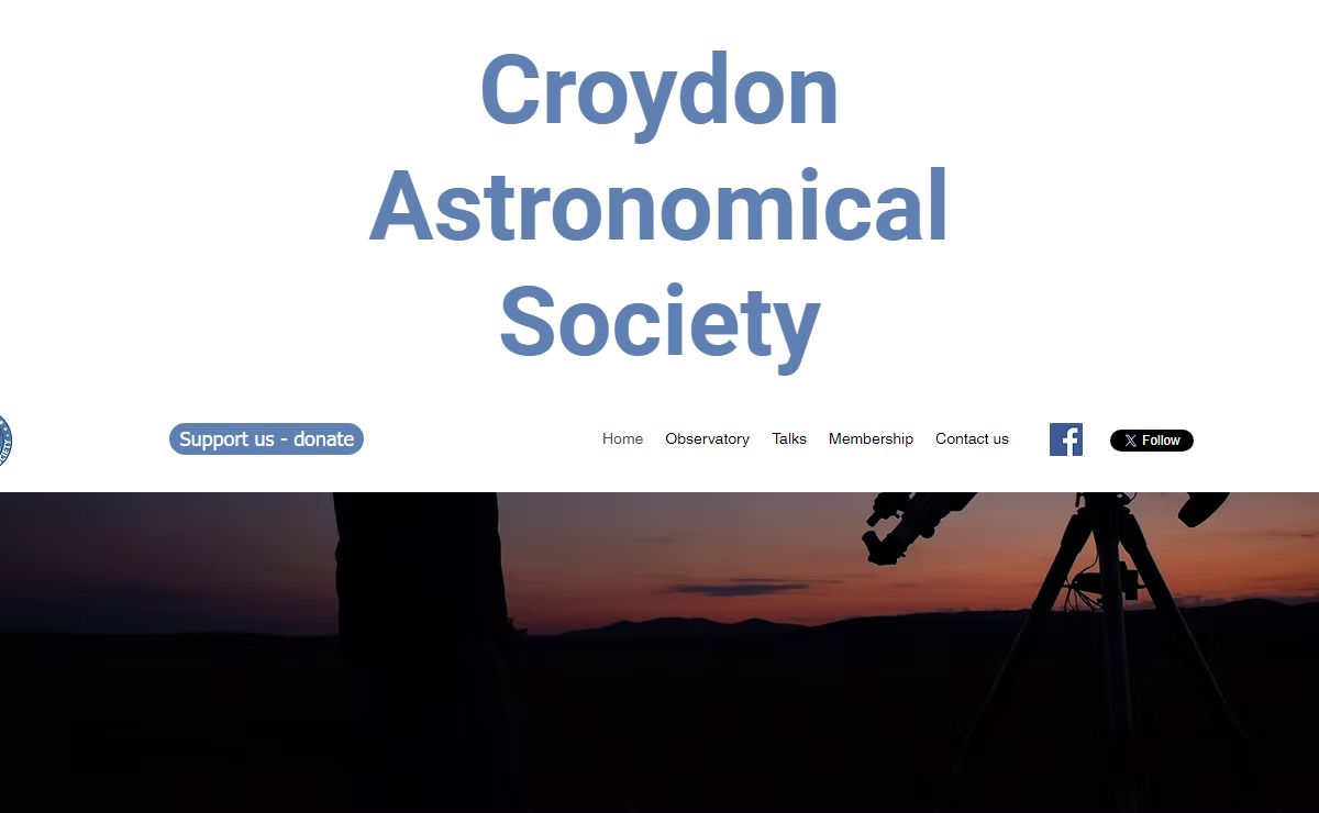Astronomy | Croydon Astronomical Society