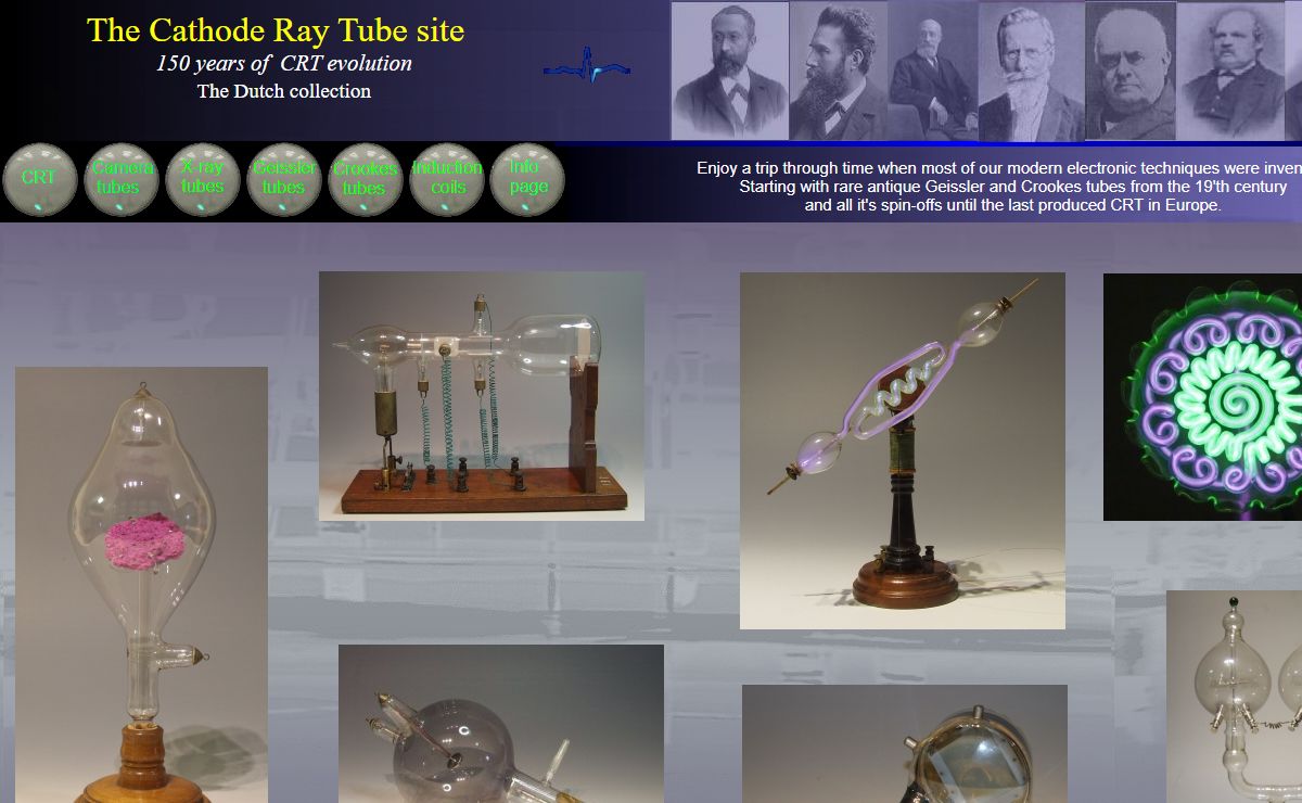 The Cathode Ray Tube site, scientific glassware.