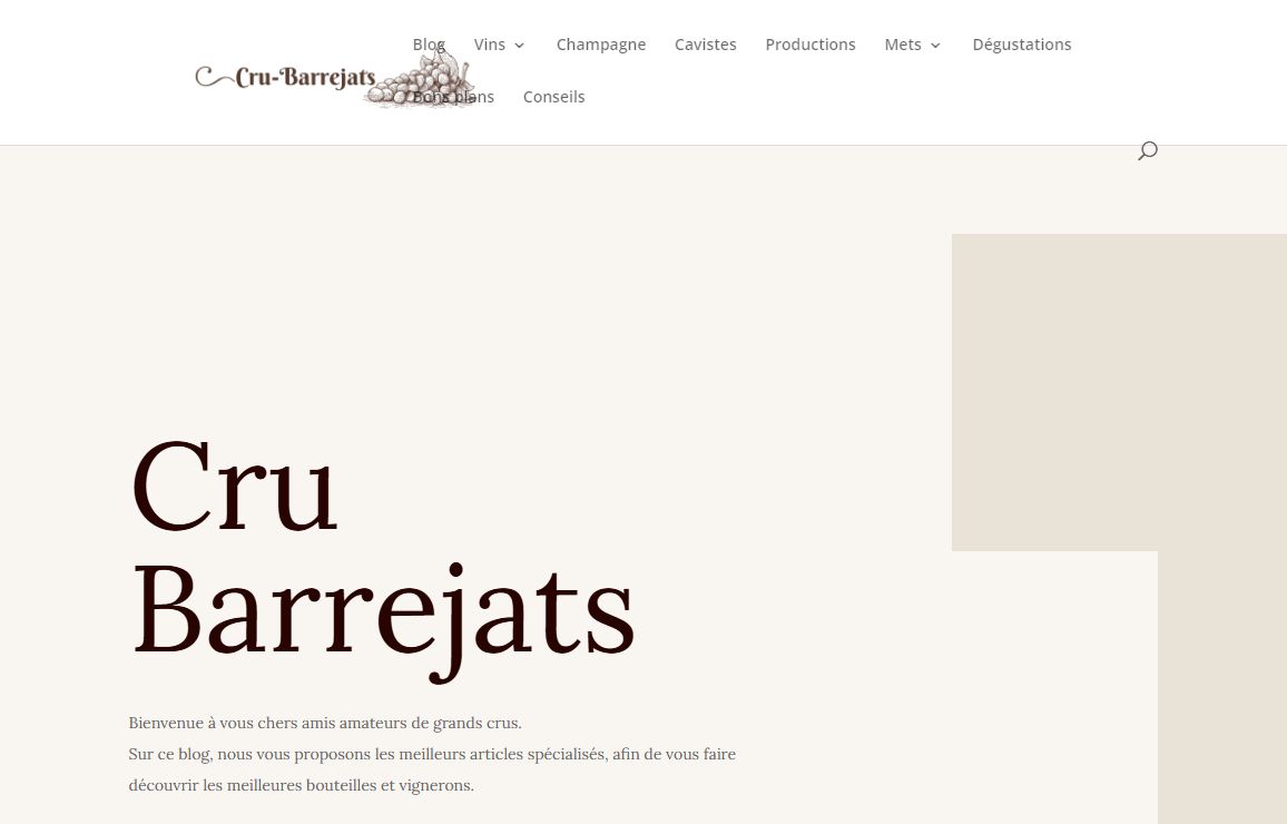 Votre blog sur les grands crus - Cru barrejats