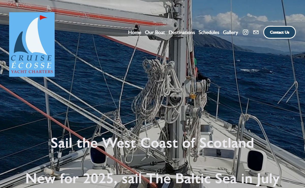 Cruise Ecosse | Scotland Sailing Holidays