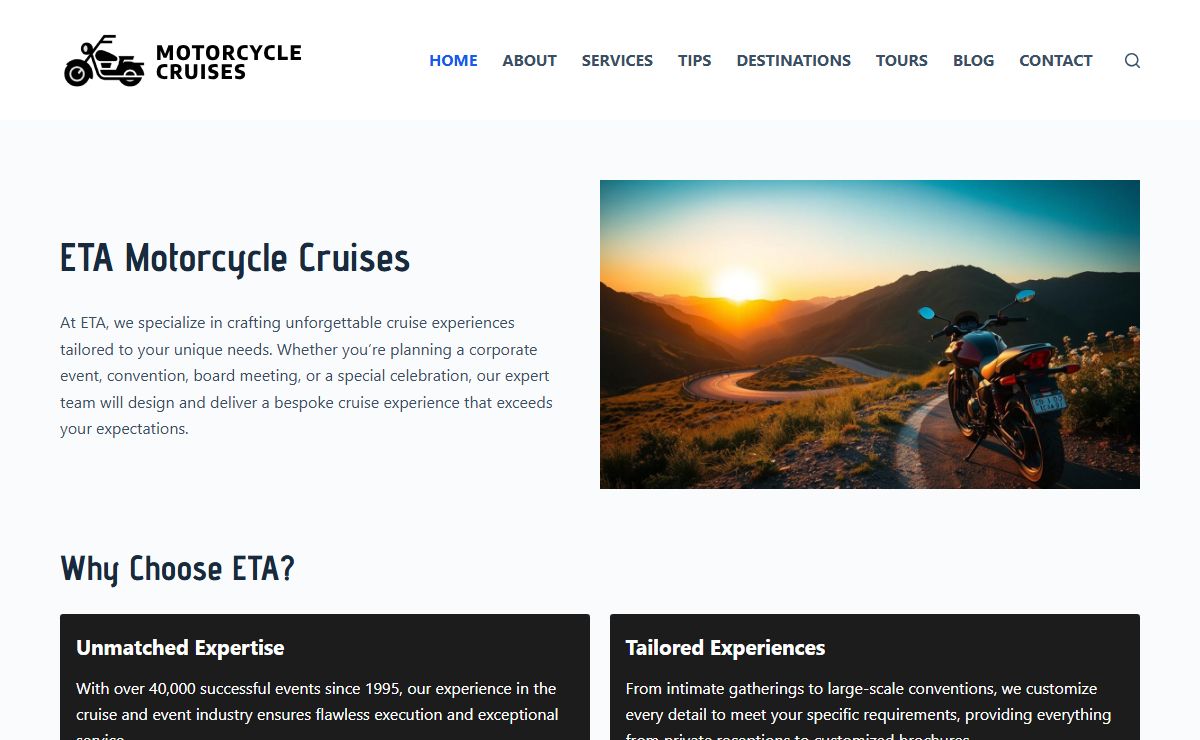 ETA Motorcycle Cruises, LLC