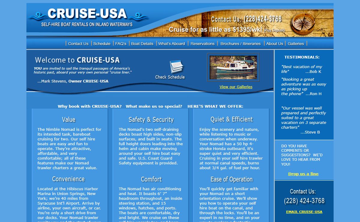 CRUISE-USA Home Page