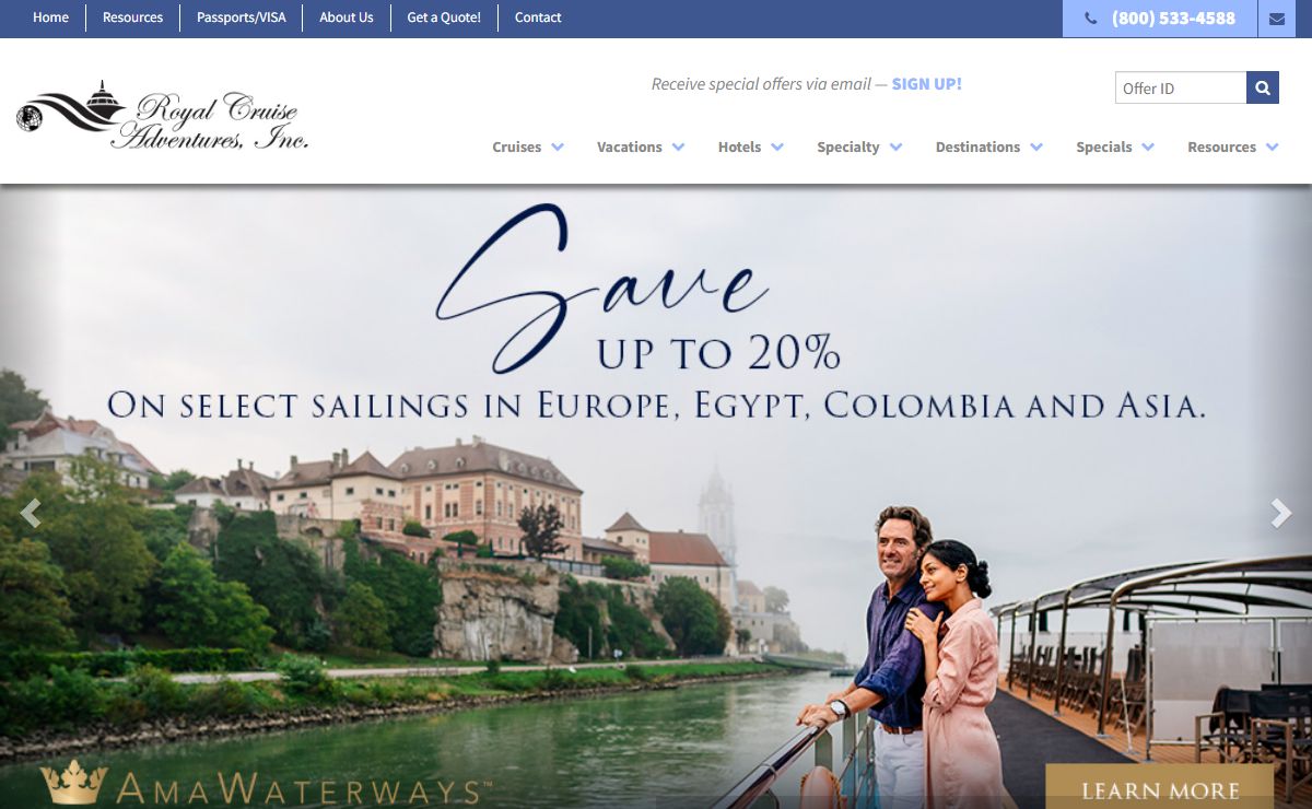 Royal Cruise Adventures, Inc.
