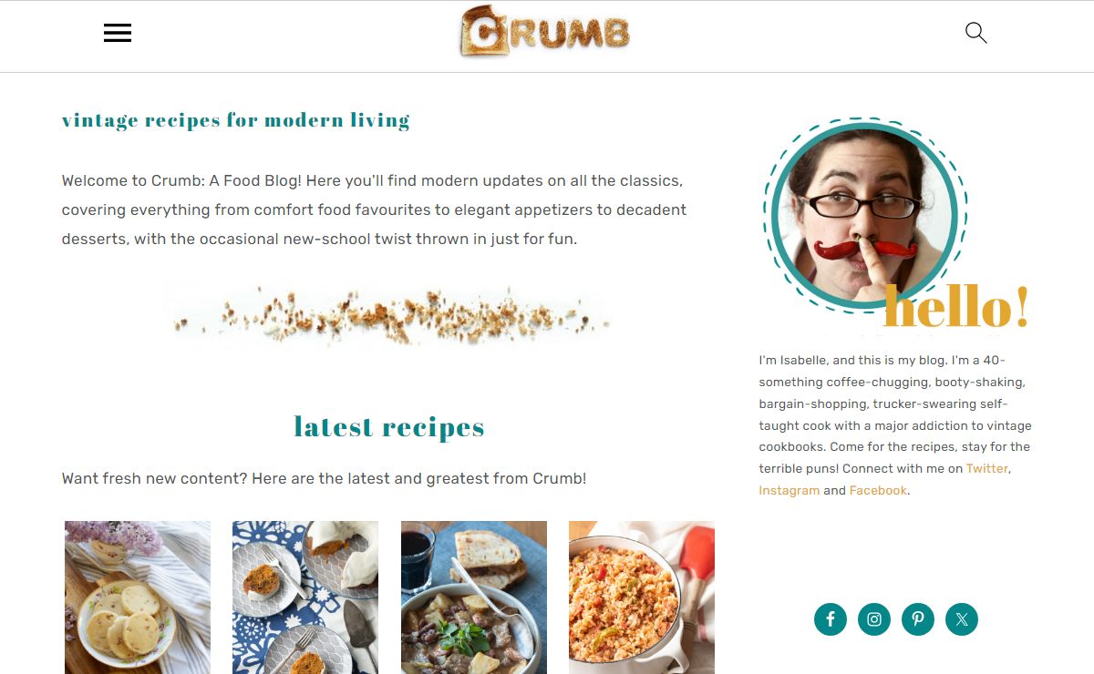 Vintage Recipes for Modern Living - Crumb: A Food Blog