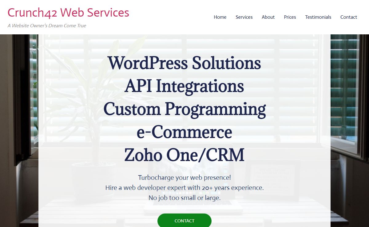 Crunch42 Web Services – A Website Owner's Dream Come True