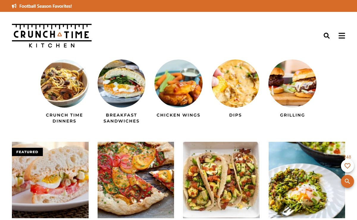 Crunch Time Kitchen: Recipes when you need a win