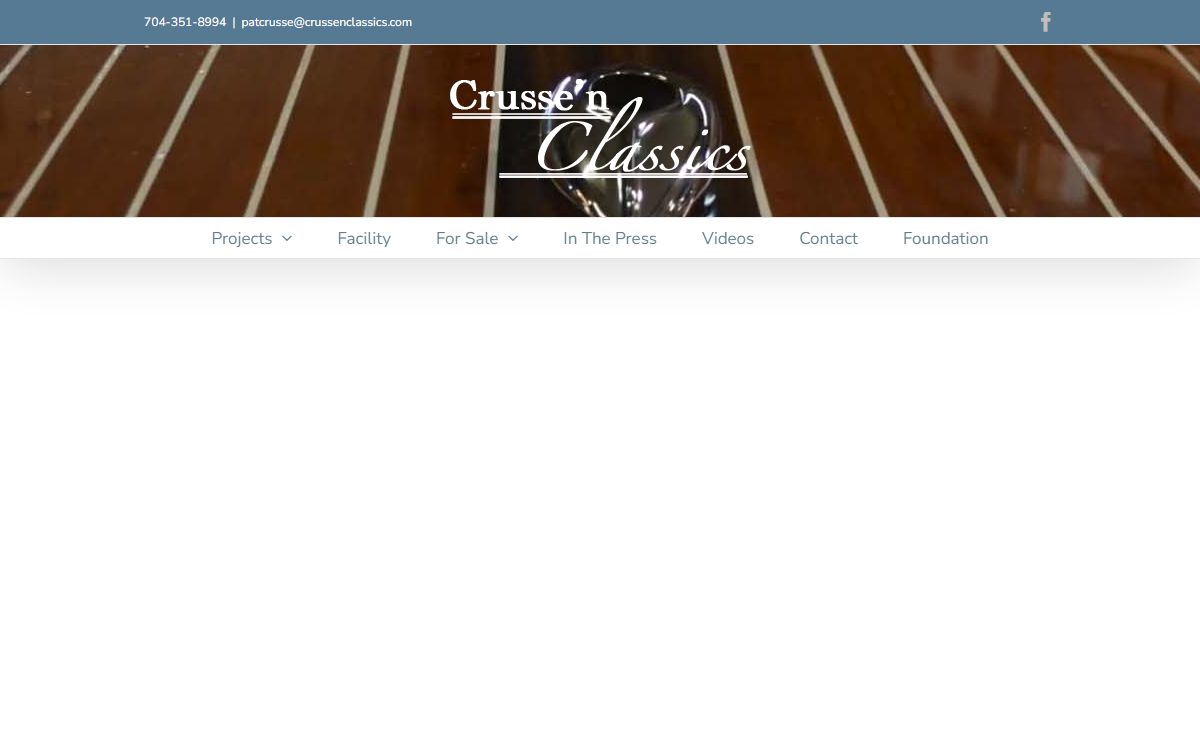 Antique & Classic Wooden Boat Restoration - Crusse'n Classics