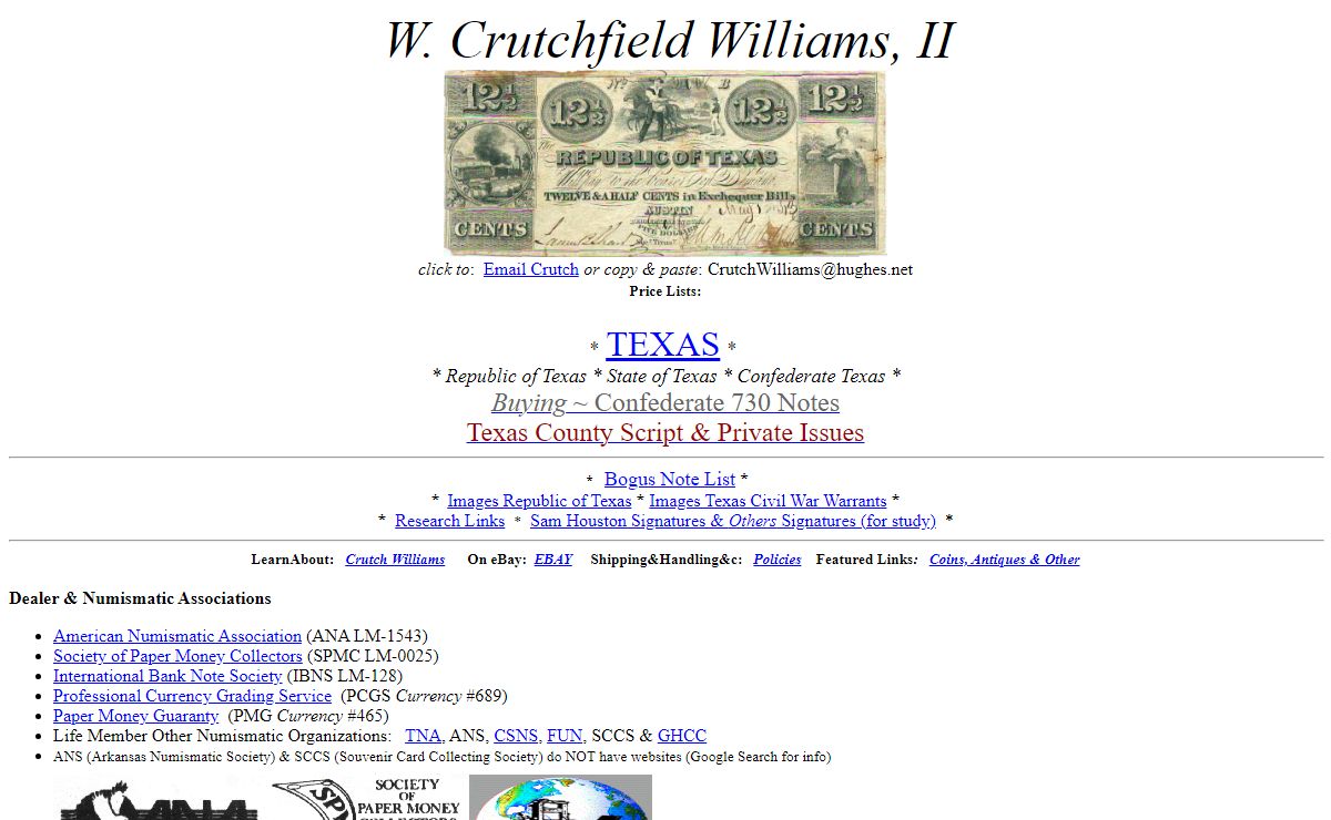 Crutchfield's Currency