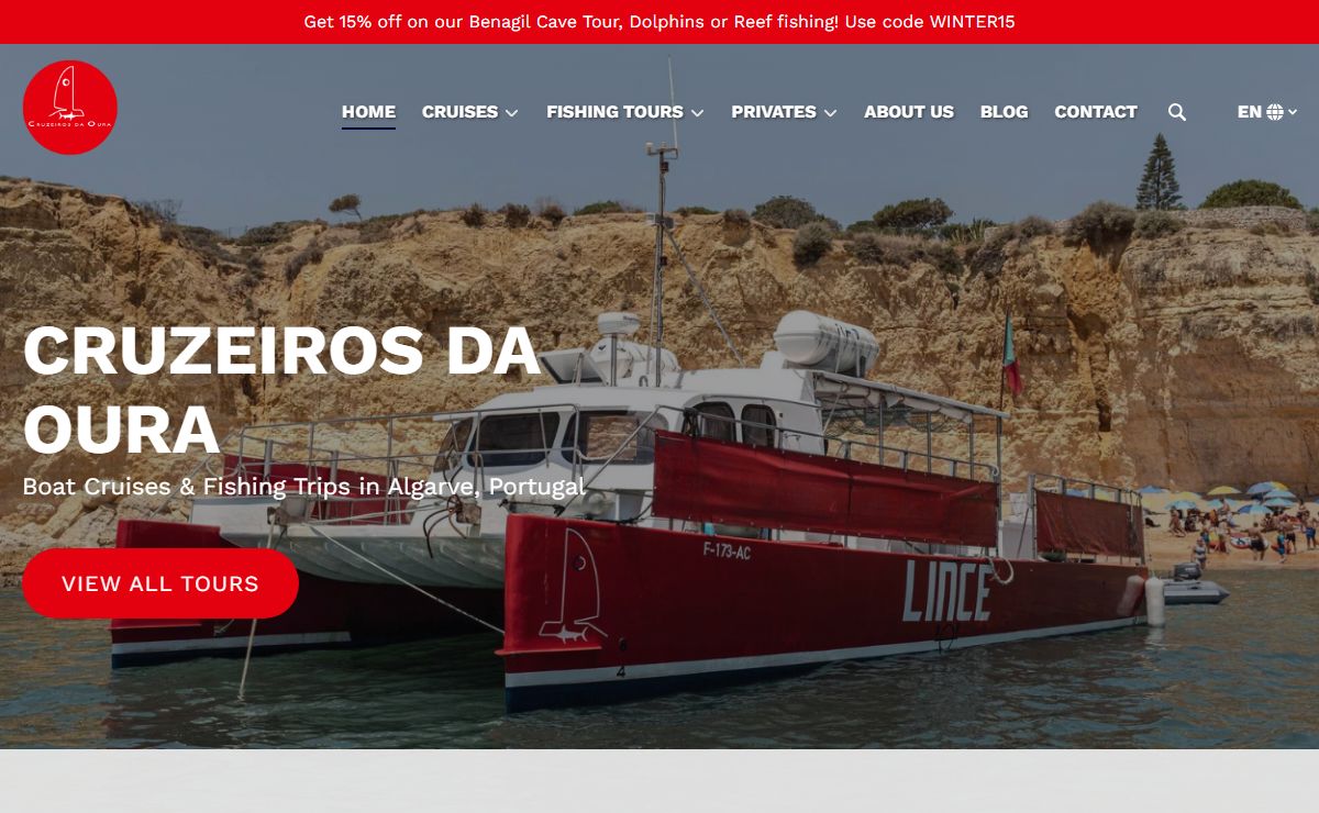 Cruzeiros Da Oura | Fishing & Boat Tours in Algarve
