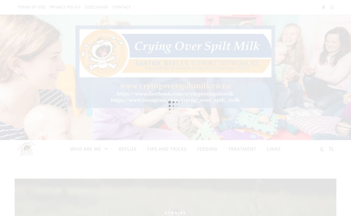 Crying Over Spilt Milk - Gastric Reflux Support Network NZ…