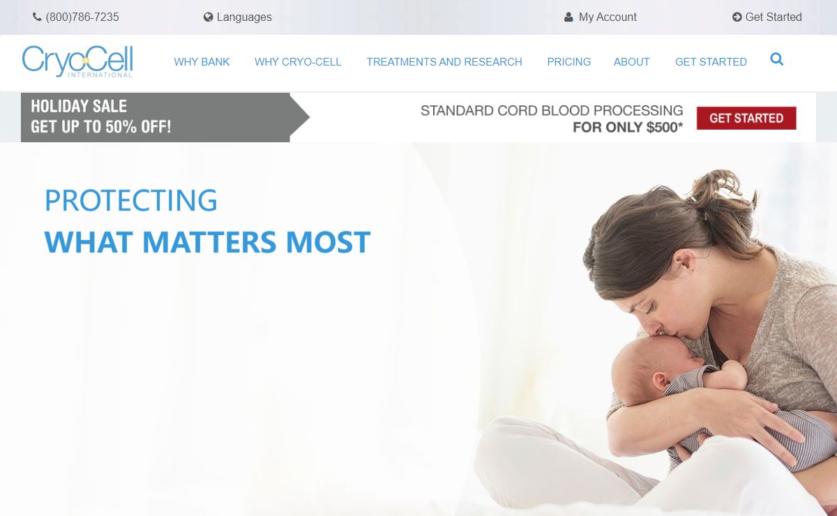 Cord Blood Banking | The World's First Cord Blood Bank | Cryo-Cell®