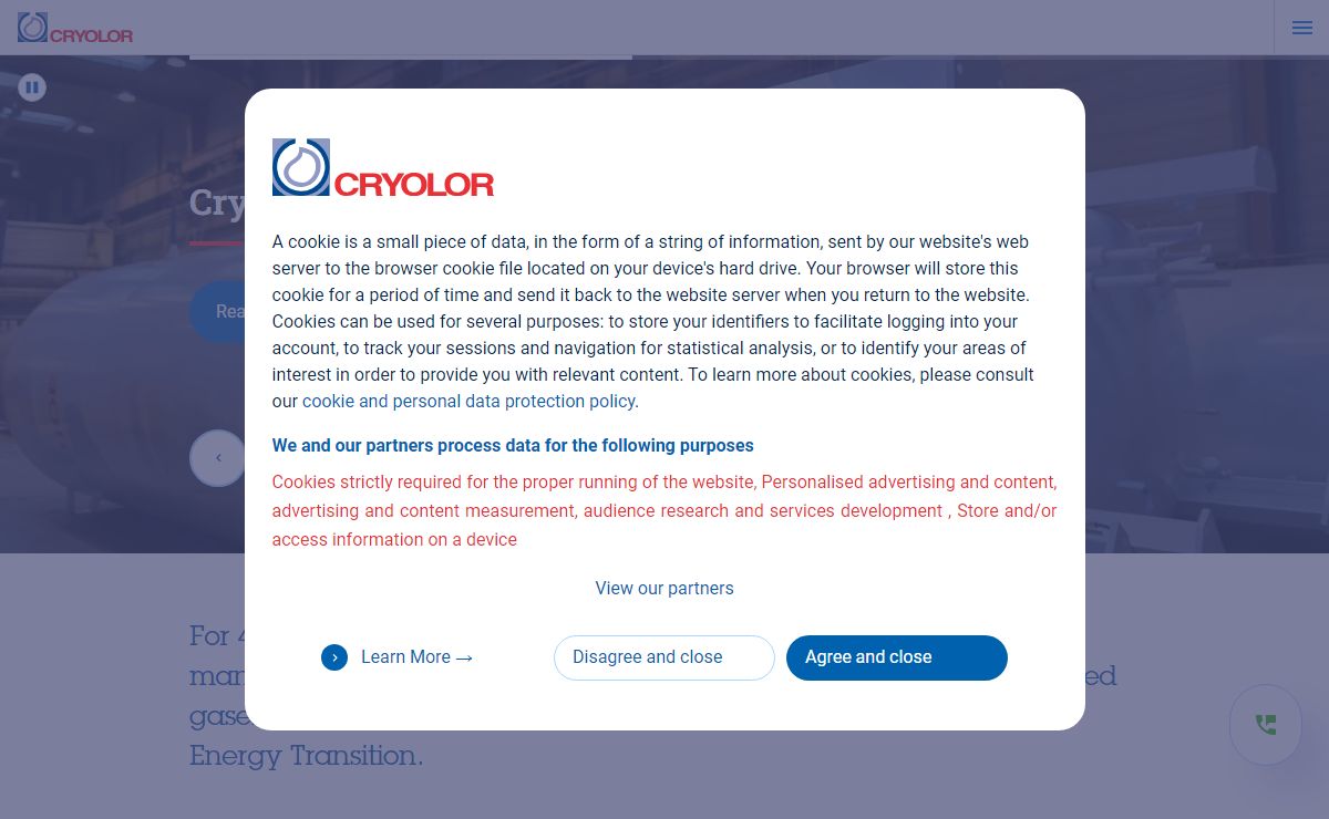 Homepage | Cryolor