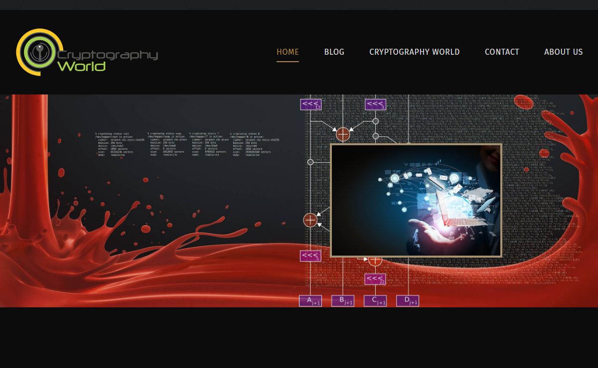 Homepage - Cryptography World