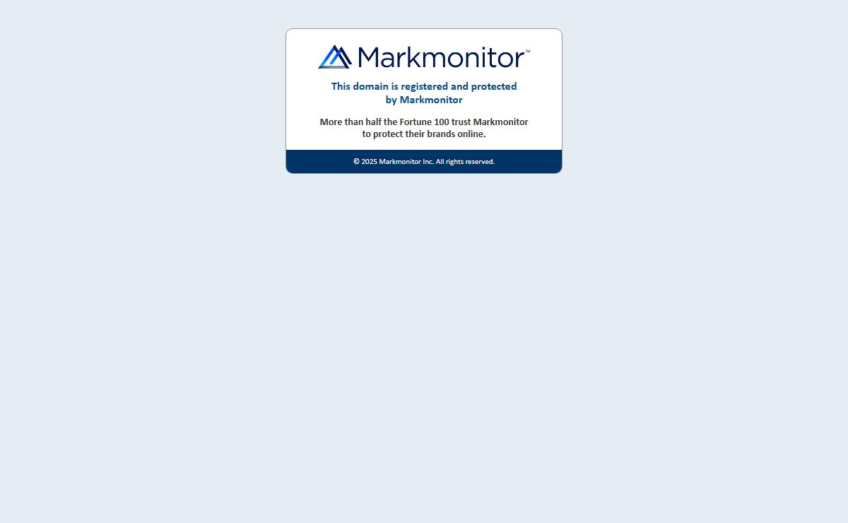 Registered & Protected by MarkMonitor