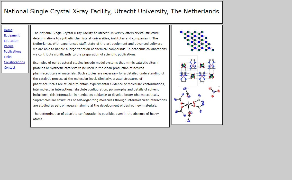 National Single Crystal X-ray Facility