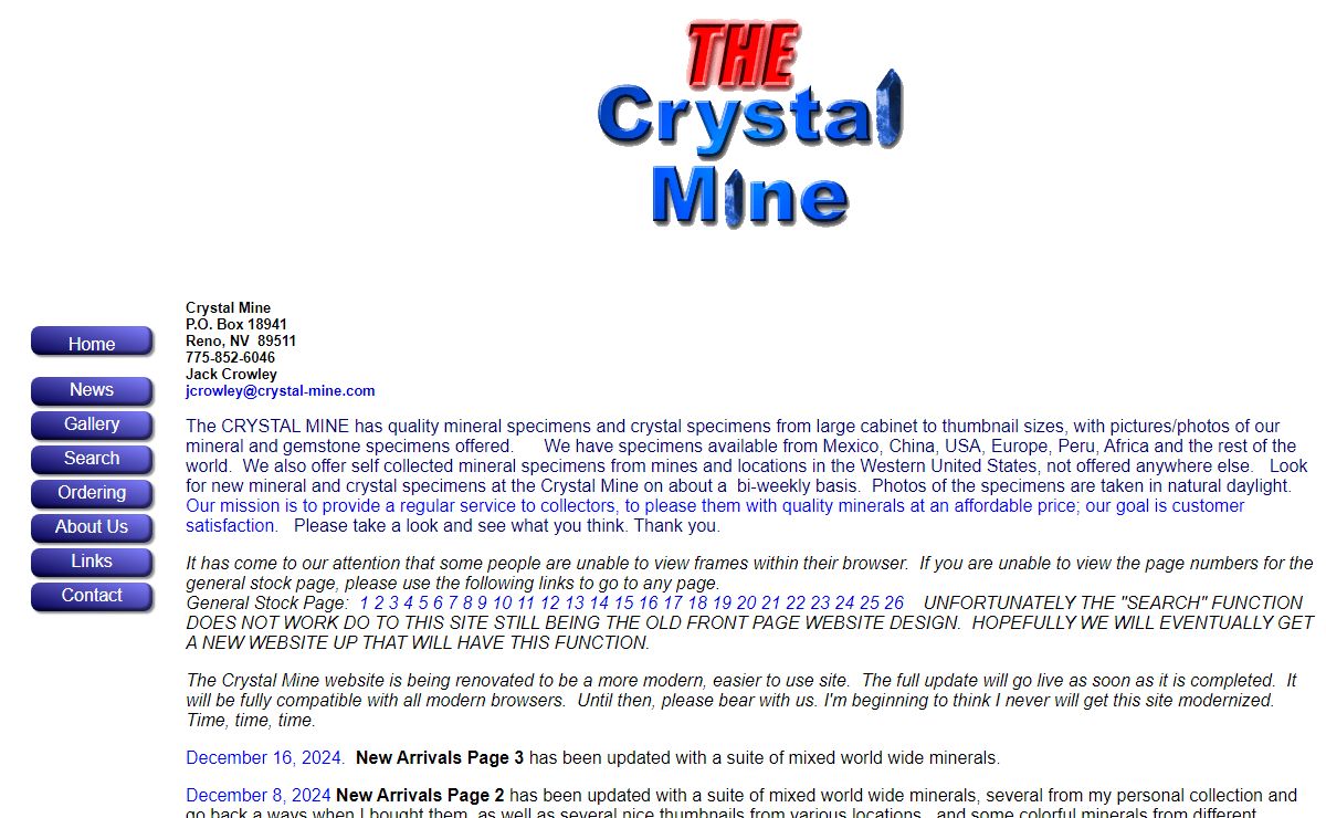 The Crystal Mine