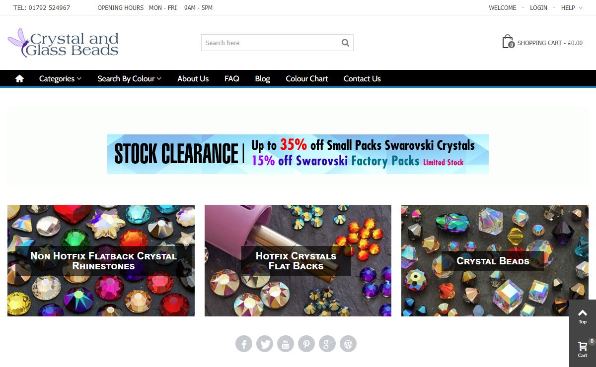 UK Swarovski Crystals & Beads Supplier | SALE | Fast Delivery