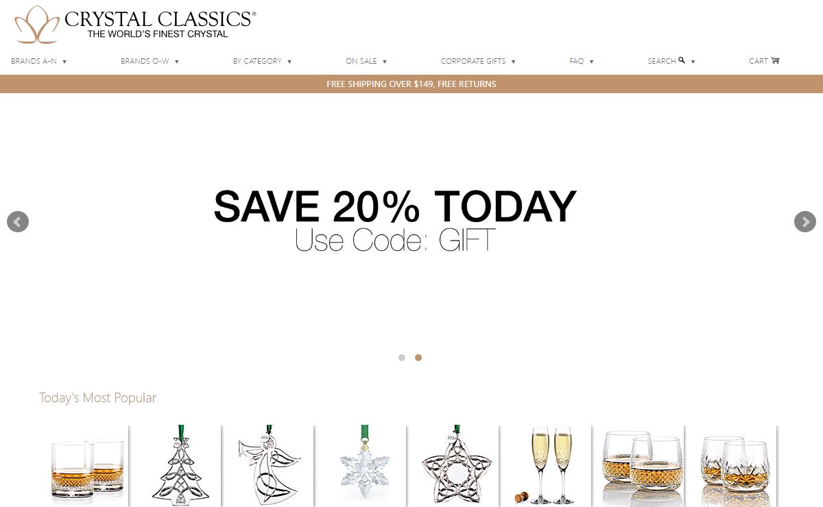 Crystal Classics, The World's Finest Crystal