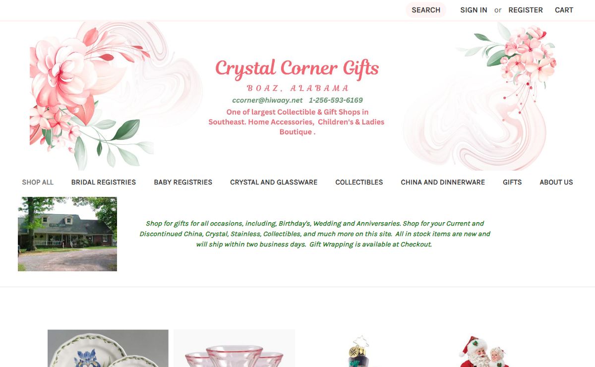 Retired China Dinnerware & Crystal Glassware Collectibles | Crystal Corner Inc