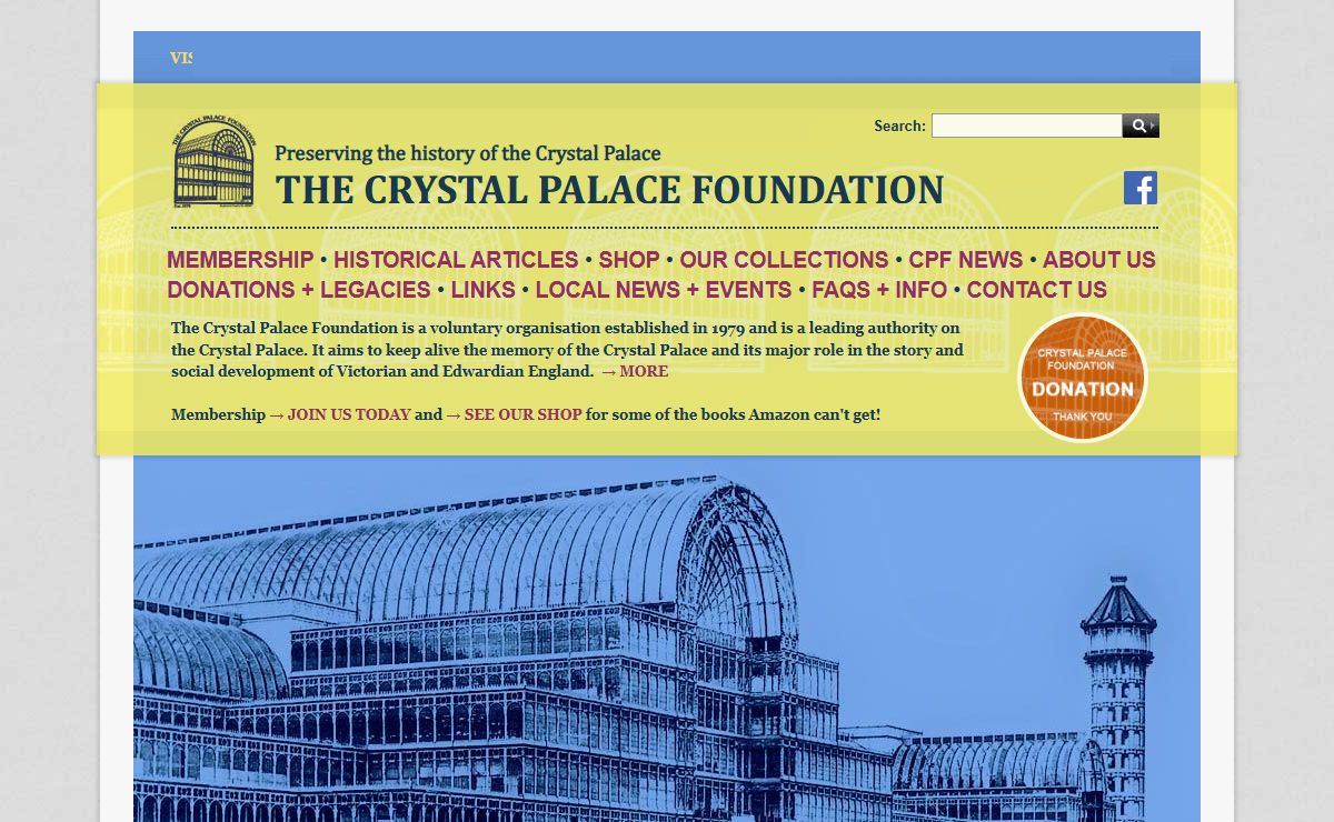 The Crystal Palace Foundation // Preserving the history of the Crystal Palace