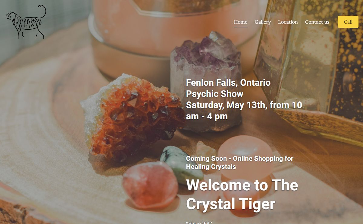 Home - The Crystal Tiger
