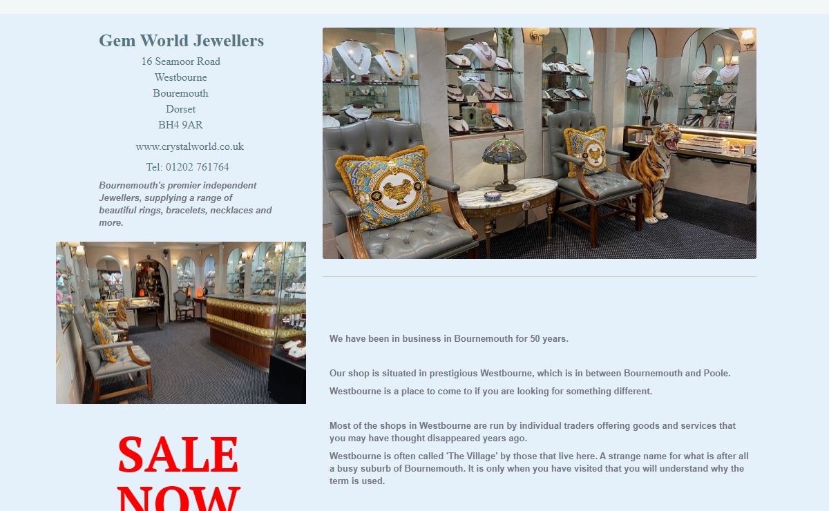 Home - Gem World Jewellers