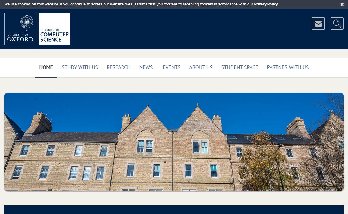 Department of Computer Science, University of Oxford