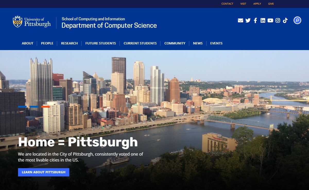Department of Computer Science | University of Pittsburgh