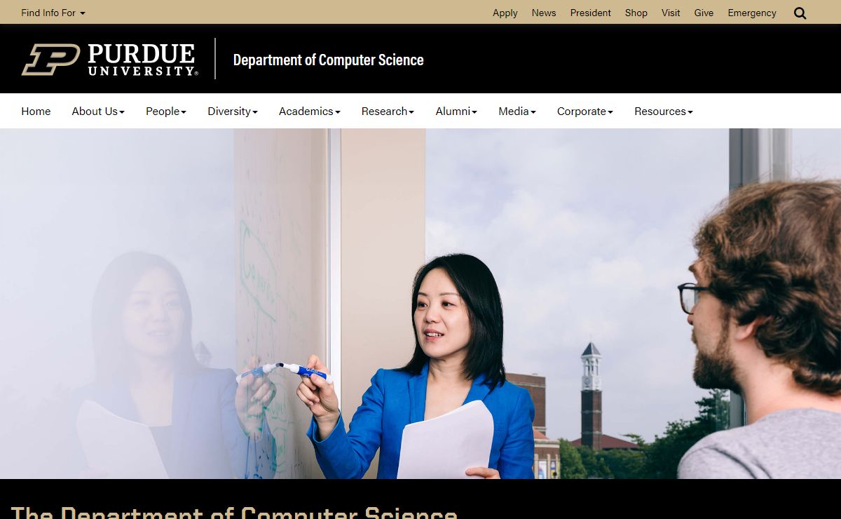 Department of Computer Science - Purdue University