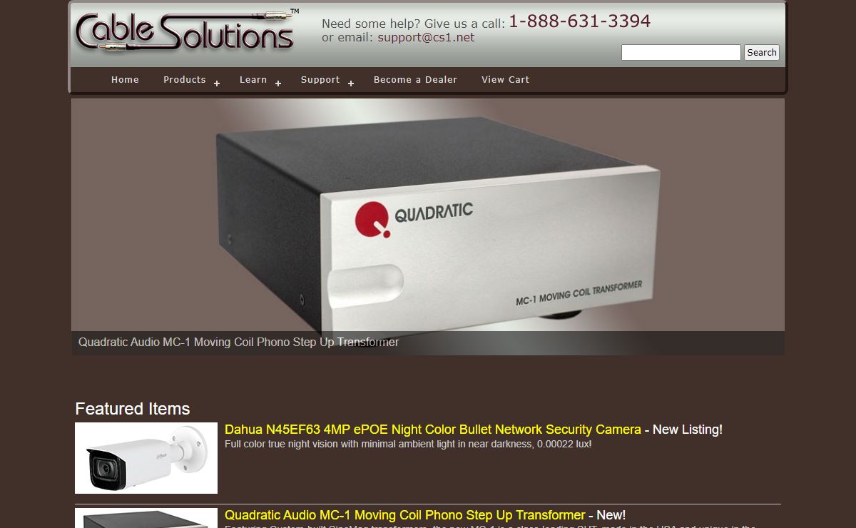 Cable Solutions - A/V Distribution, Interconnects and More