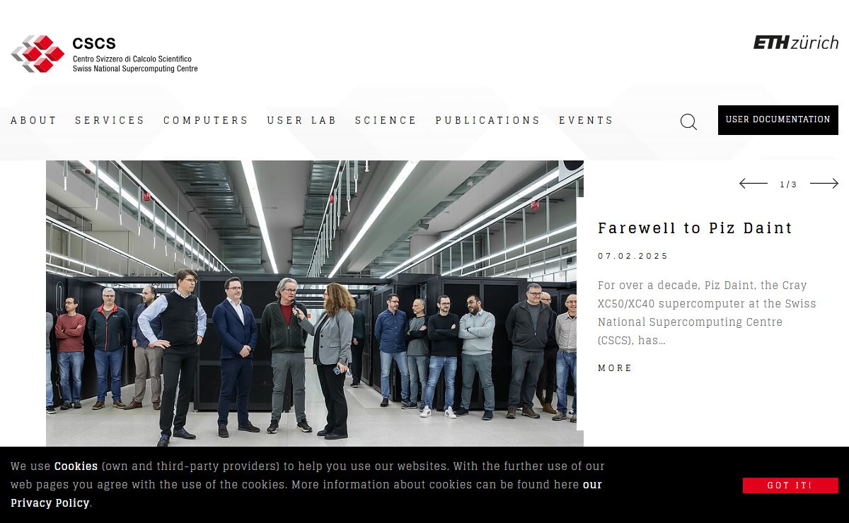 CSCS Swiss National Supercomputing Centre