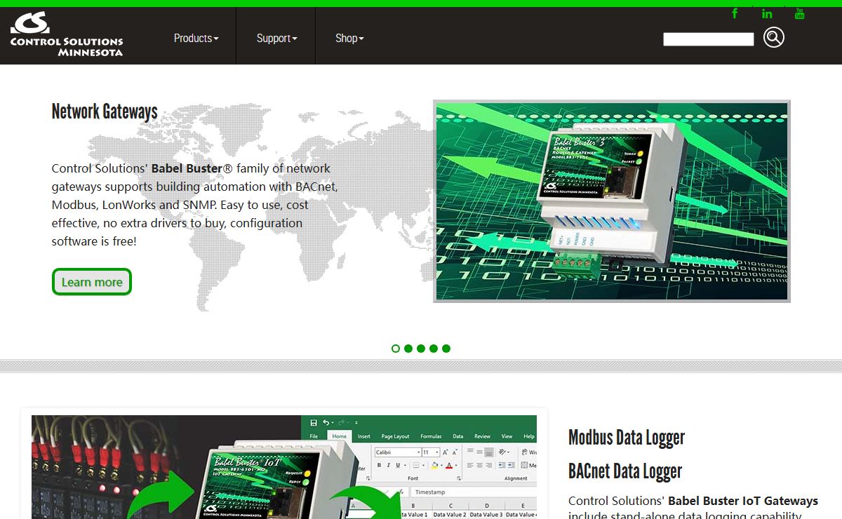 Welcome to Control Solutions, Inc., Minnesota