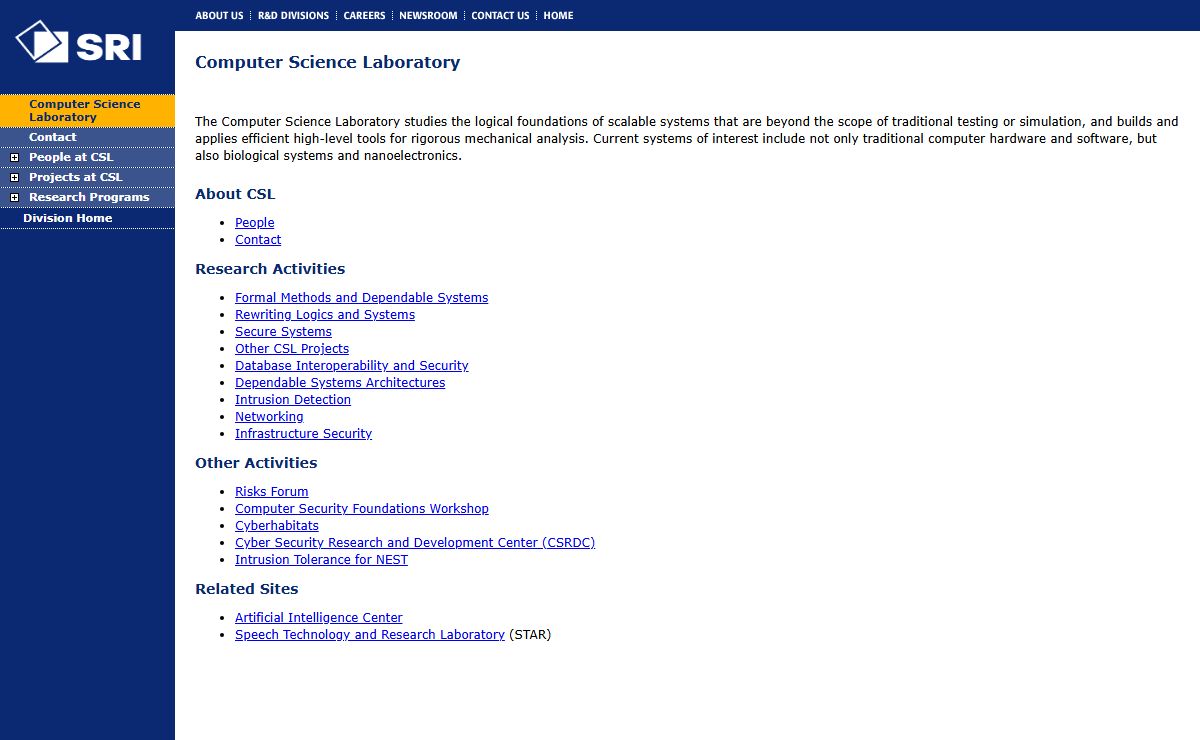 Computer Science Laboratory