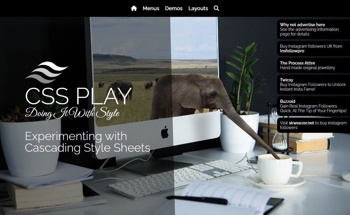 Stu Nicholls | CSSplay | Experiments with cascading style sheets | Doing it with Style