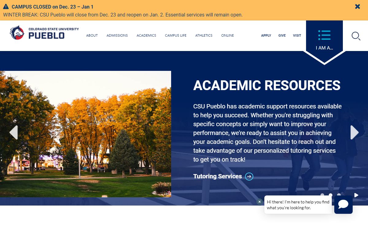 Colorado State University Pueblo | | CSU Pueblo