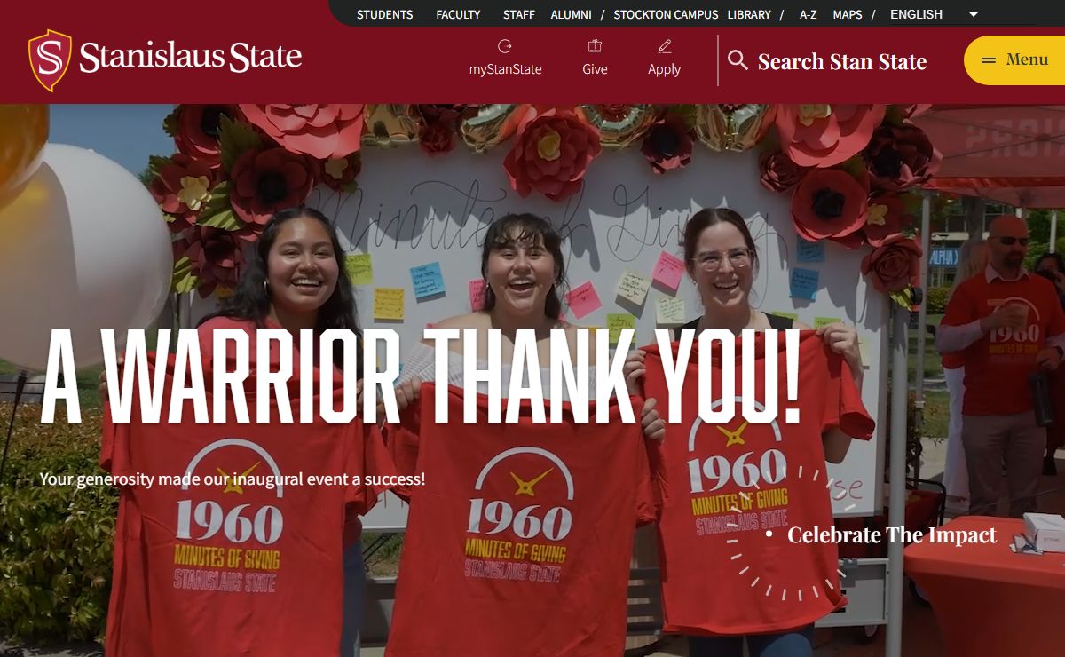 Home | California State University Stanislaus