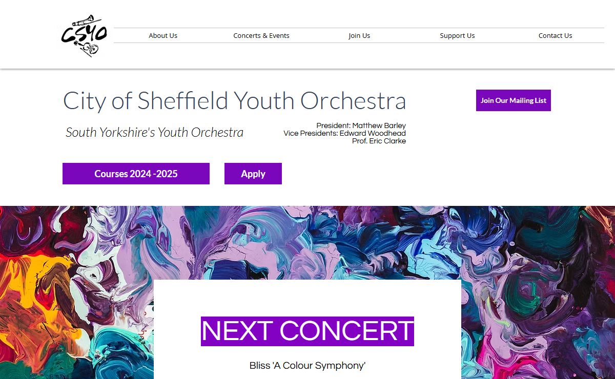 Orchestra | City of Sheffield Youth Orchestra | England