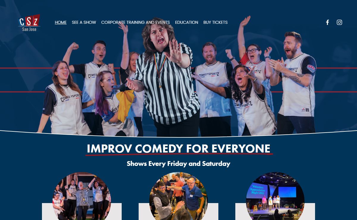 Live Improv Comedy in San Jose, CA | Corporate Teambuilding | Rentals | Classes | Events