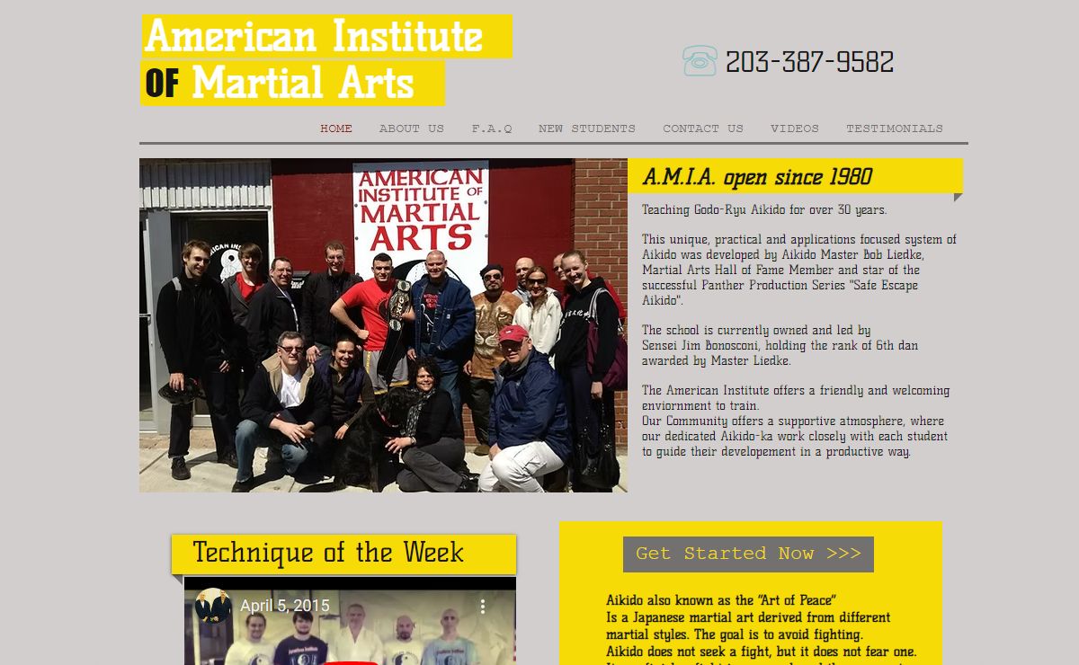Aikido | American Institute Of Martial Arts | New Haven