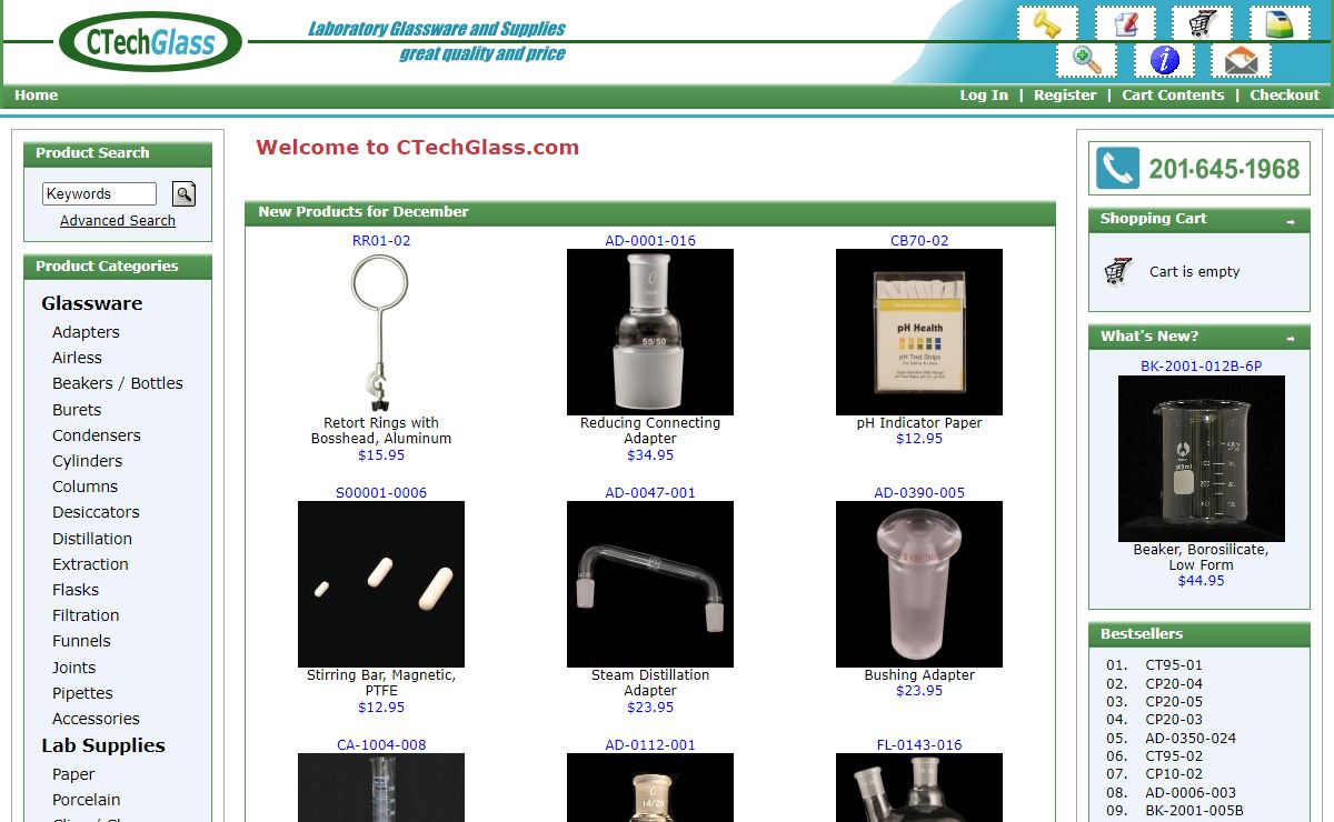 Laboratory Glassware and Supplies. Great Quality and Price - CTechGlass.com