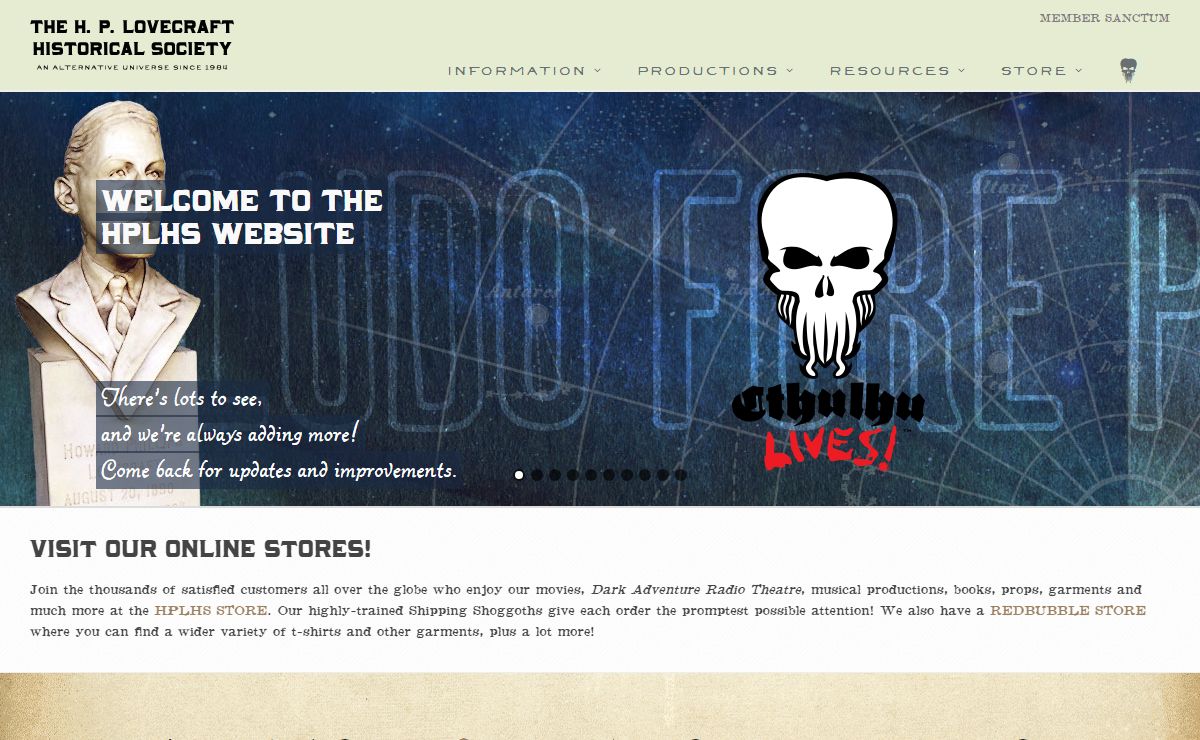 HPLHS - The H.P. Lovecraft Historical Society