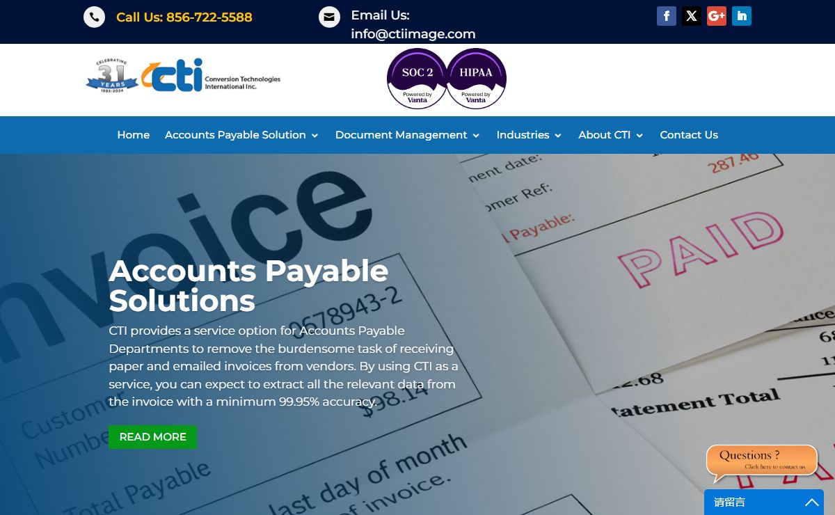 Document Scanning Service for Healthcare, Accounts, Insurance, Finance, Legal & Manufacturing...