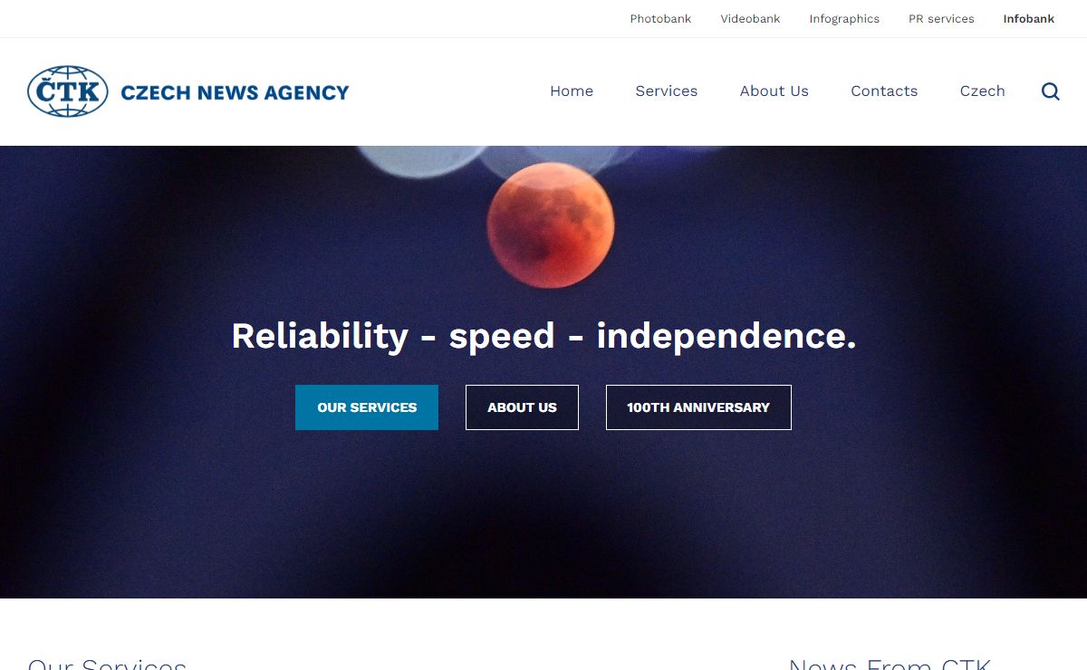 Homepage | Czech News Agency (CTK)