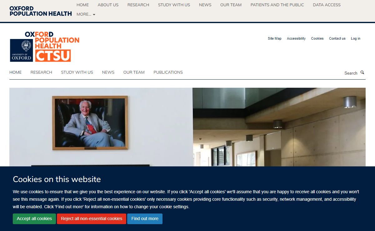 Homepage — Clinical Trial Service Unit & Epidemiological Studies Unit (CTSU)